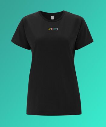 Apéritif | T-shirt coton bio femme brodé 9