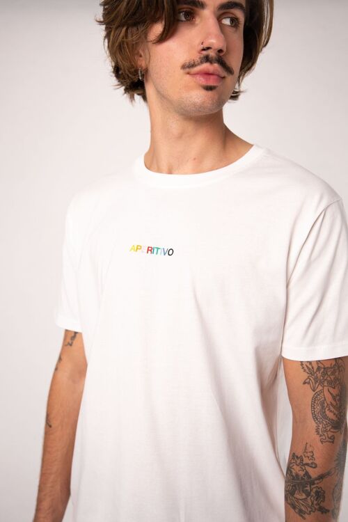 Aperitivo | Besticktes Männer Bio Baumwoll T-Shirt