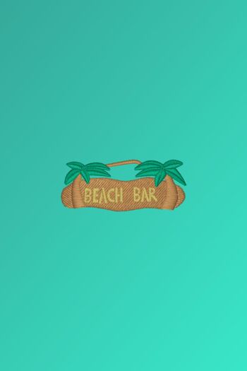 Bar de plage | Pull femme coton bio brodé 3