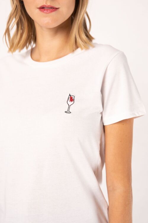 Berry Spritz | Besticktes Frauen Bio Baumwoll T-Shirt
