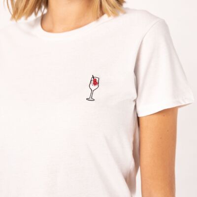 Berry Spritz | Besticktes Frauen Bio Baumwoll T-Shirt