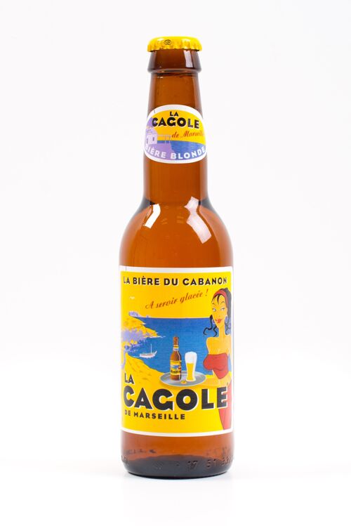 BIÈRE LA CAGOLE BLONDE 33cl