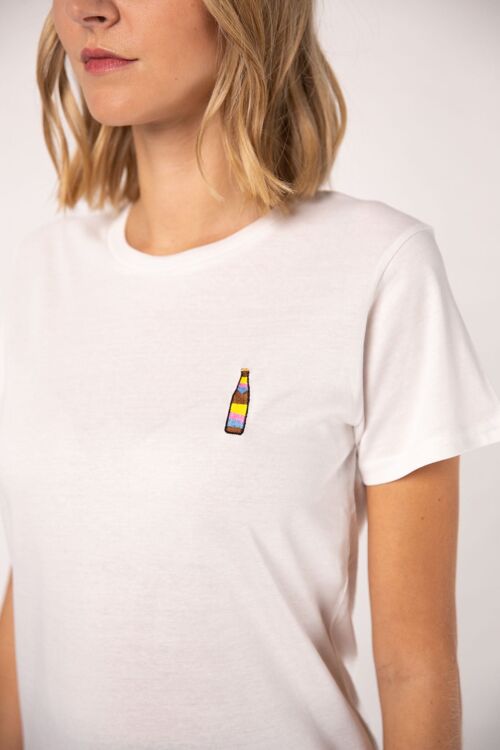 Cola Mix | Besticktes Frauen Bio Baumwoll T-Shirt