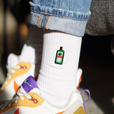 Jägermeister | Bestickte Bio Baumwoll Socken