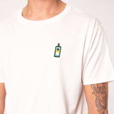 Jagermeister | Embroidered men's organic cotton t-shirt