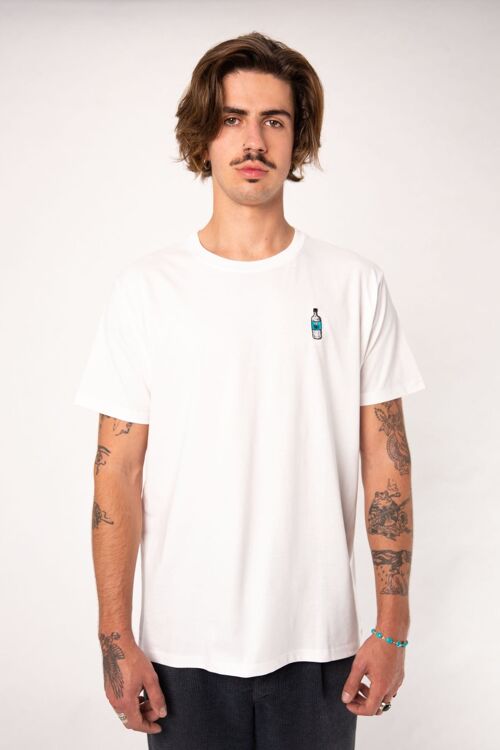 Luft | Besticktes Männer Bio Baumwoll T-Shirt