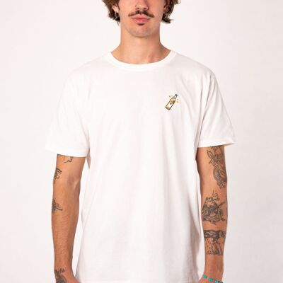 mate | Embroidered men's organic cotton t-shirt
