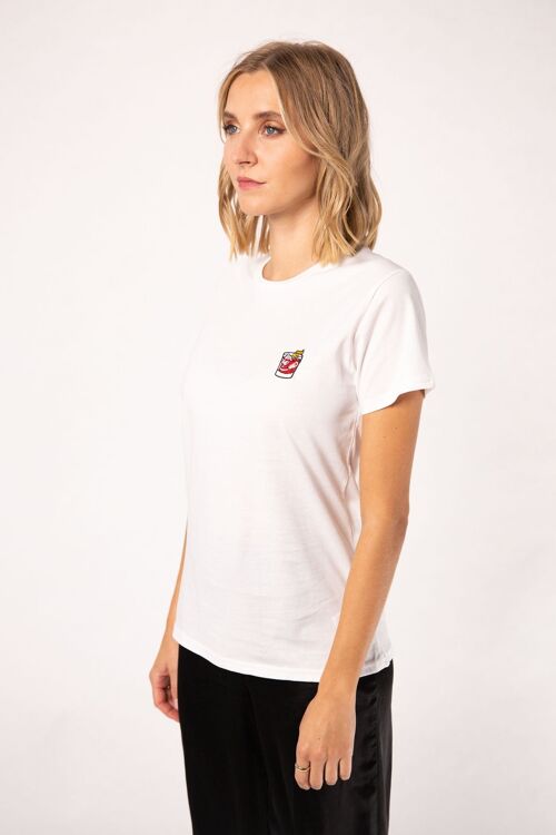 Negroni | Besticktes Frauen Bio Baumwoll T-Shirt
