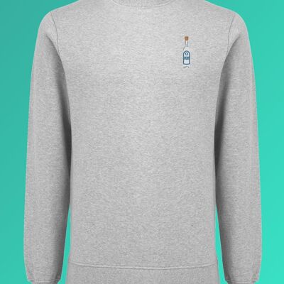 Ouzo | Embroidered organic cotton men's sweater