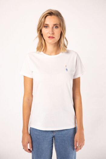 Ouzo | T-shirt coton bio femme brodé 4