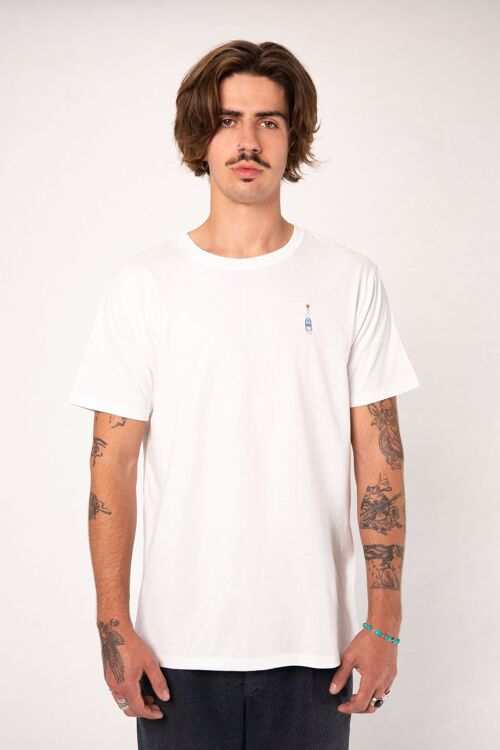 Ouzo | Besticktes Männer Bio Baumwoll T-Shirt