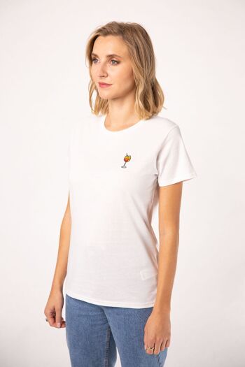 Éclaboussure | T-shirt coton bio femme brodé 4