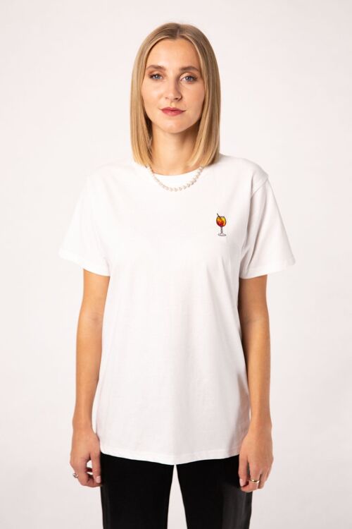 Spritz | Besticktes Frauen Oversized Bio Baumwoll T-Shirt