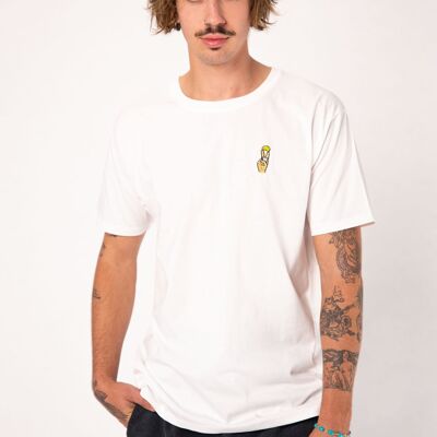 Shot de tequila | T-shirt coton bio homme brodé