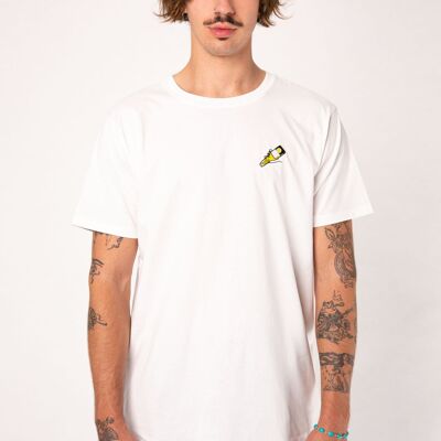 tornado | Camiseta hombre algodón orgánico bordada