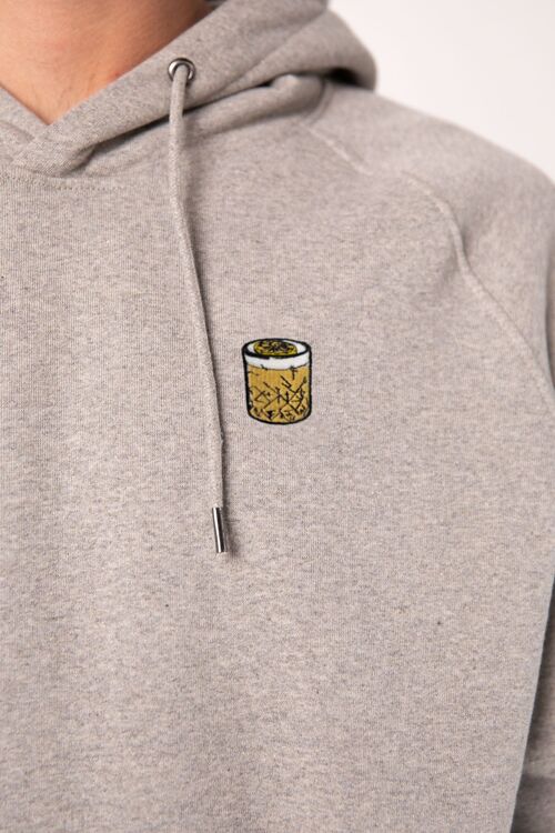 Whisky Sour | Bestickter Bio-Baumwoll Männer Hoodie