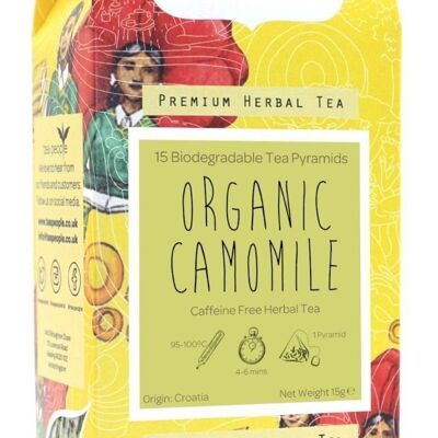 Organic Camomile - 15 Pyramid Retail Pack