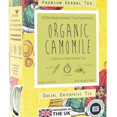 Organic Camomile - 15 Pyramid Retail Pack