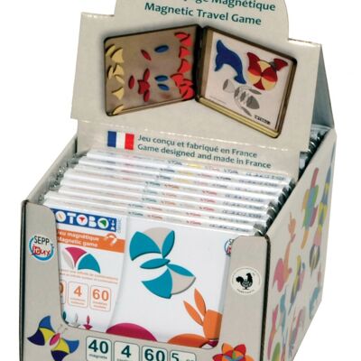 Pack - Display Stand Magnetic games -iOTOBO small format travel