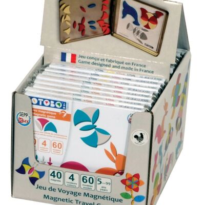 Pack - Display Stand Magnetic games -iOTOBO small format travel