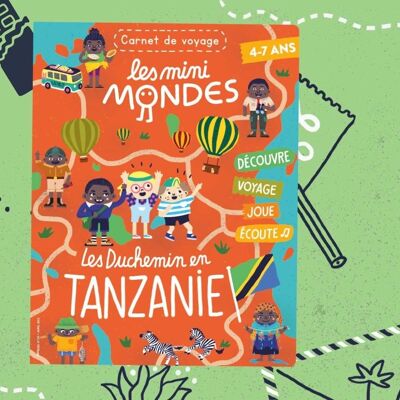 Carnet enfant Tanzanie - Dès 4 ans - Les Mini Mondes