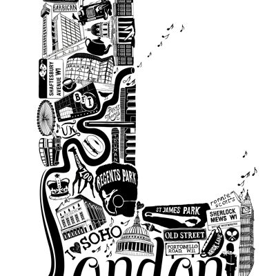 London Print