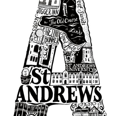 St Andrews Print