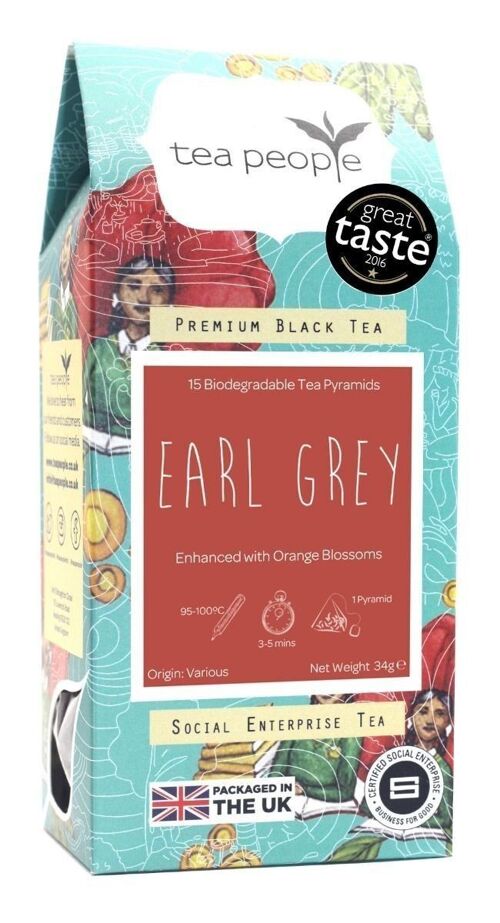 Earl Grey - 15 Pyramid Retail Pack