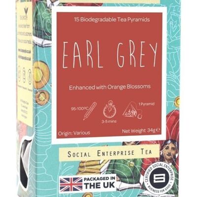Earl Grey - Confezione da 15 Pyramid Retail