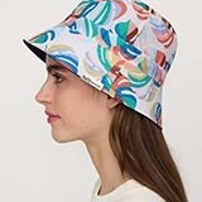 Cappello "Tropical" impermeabile impacchettabile Clima Bisetti Outfit