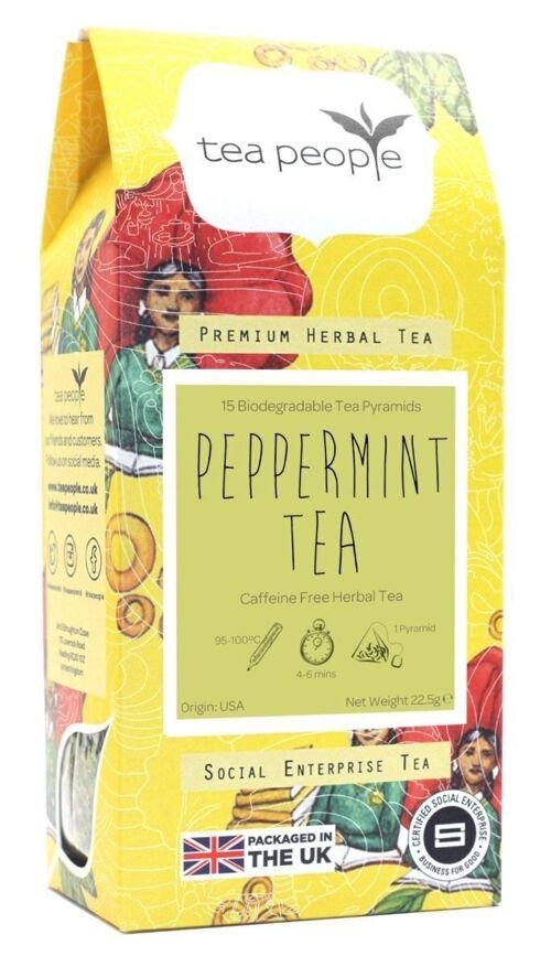 Peppermint Tea - 15 Pyramid Retail Pack