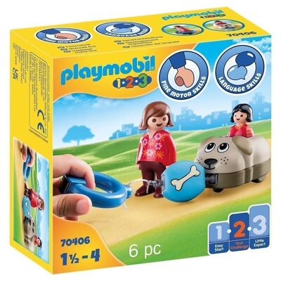 Playmobil 1.2.3 Mi Perro