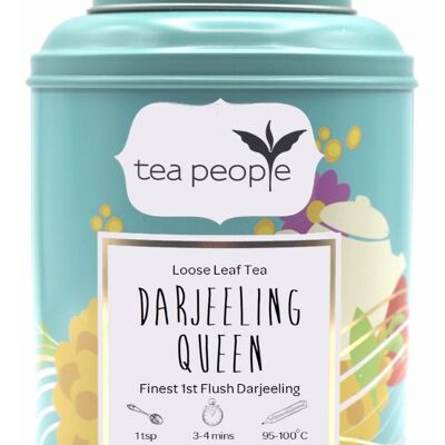 Darjeeling Queen - Carrito de lata de 100 g