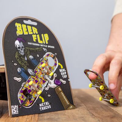 Ouvre-bouteille Beerflip Skateboard - Déversement