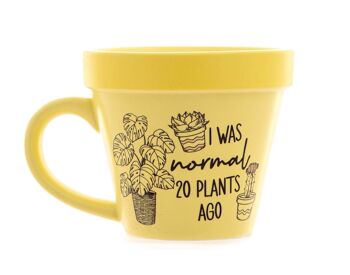 Il y a 20 plantes Plant-a-holic Plant Pot Mugs - Cadeaux de jardinage 4