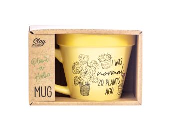 Il y a 20 plantes Plant-a-holic Plant Pot Mugs - Cadeaux de jardinage 5