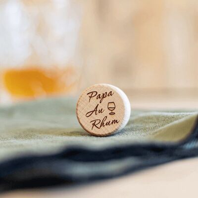 Tapón para Botella de Vino “Papa Au Rhum” - My Bambou