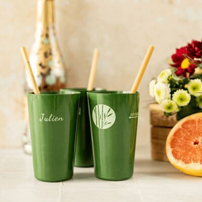 Eco Cup Compostable Green - My Bamboo