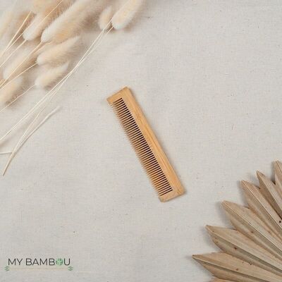 Peine Rastrillo De Bambú
