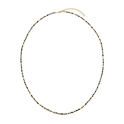 CO88 necklace  beads 70cm IPG