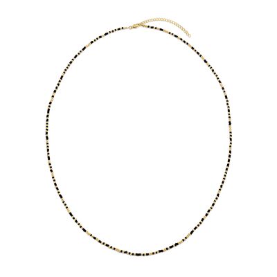 CO88 necklace  beads 70cm IPG