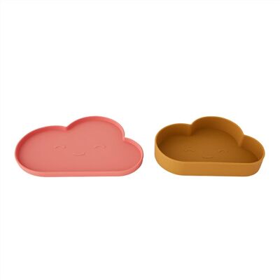 Chloe Cloud Plate & Bowl