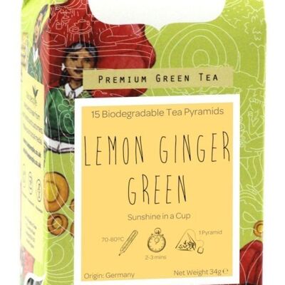 Lemon Green - 15 Pyramid Retail Pack