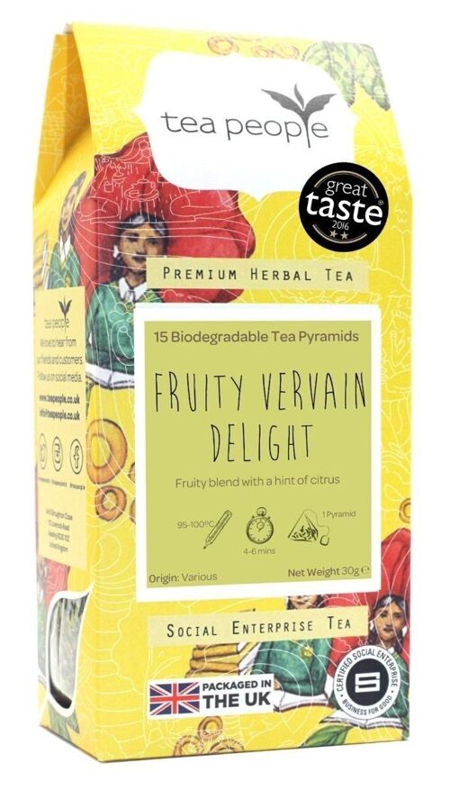 Fruity Vervain Delight - 15 Pyramid Retail Pack