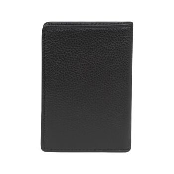 TOGETHER - Porte-cartes Stop RFID en cuir de vachette noir - DH-188166-0100-TU 3