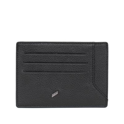 TOGETHER - Black cowhide leather card holder - DH-188170-0100-TU