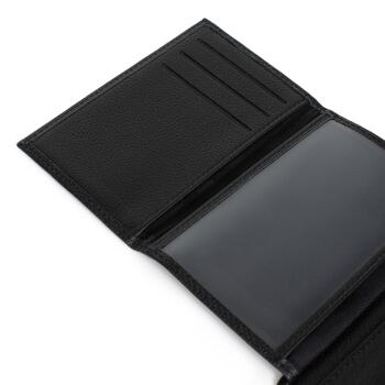 TOGETHER - Portefeuille européen Stop RFID en cuir de vachette noir - DH-188194-0100-TU 4