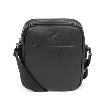 TOGETHER - Black cowhide leather satchel - DH-189427-0100-TU