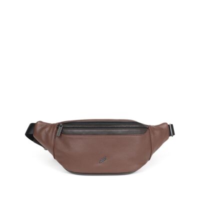 TOGETHER - Cowhide leather belt bag chocolate / dark brown - DH-189431-A920-TU