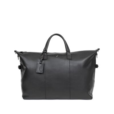 TOGETHER - Black cowhide leather travel bag - DH-189448-0100-TU